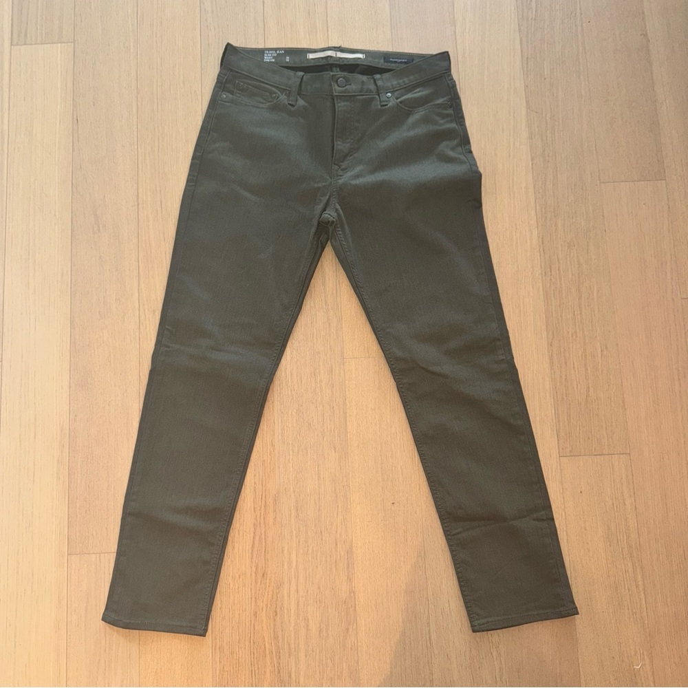 Banana Republic Men’s Olive Green Slim Jeans W33 L32